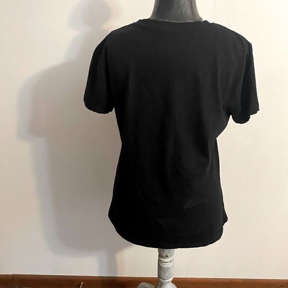 Splash Black Crew Neck tee, size 2X - Picture 2 of 3